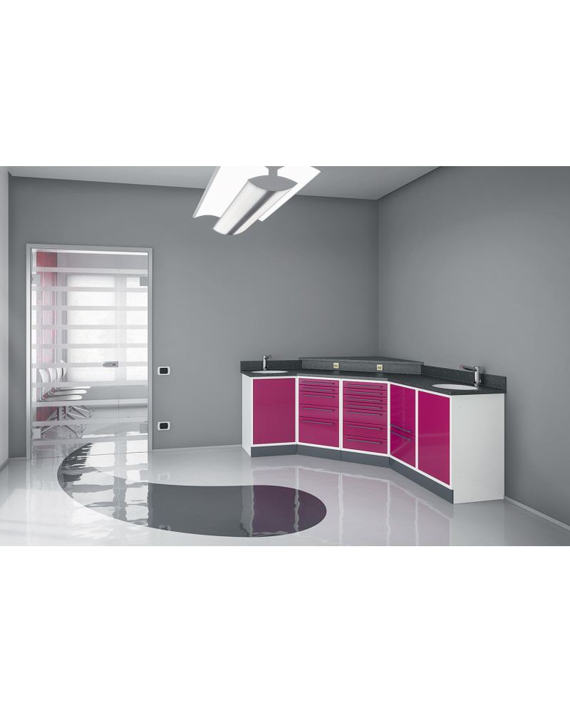 Mobilier pour cabinet dentaire modèle ALIUS URBAN-CHIC 1