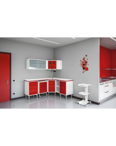 Mobilier pour cabinet dentaire modèle ALIUS NEO-POP 1