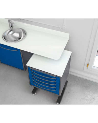 Mobilier pour cabinet dentaire modèle ALIUS ES 3