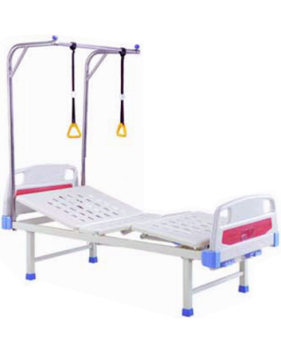 Lit orthopédique relevé avec panneaux de tête de lit en ABS, Modèle C-1