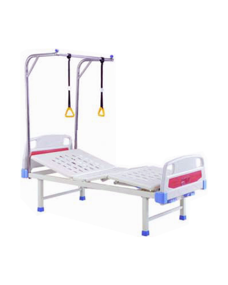 Lit orthopédique relevé avec panneaux de tête de lit en ABS, Modèle C-1