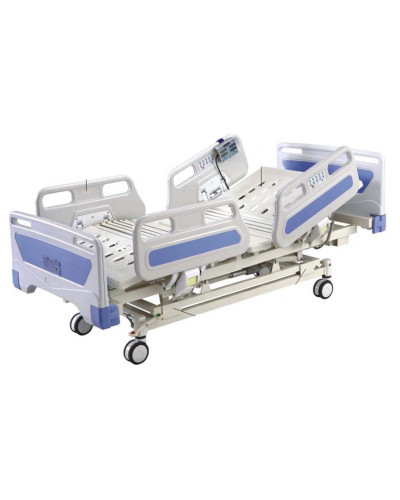 Lit mobile relevé/semi relevé avec panneaux de tête/pied de lit en ABS (verrouillage centralisé), Modèle B-6-2