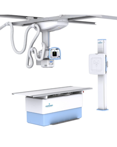 Salle de radiographie OS-Poumons à  suspension plafonnière