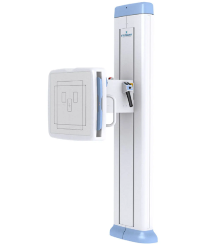 Salle de radiographie OS-Poumons à  suspension plafonnière