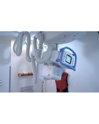 Salle de radiographie OS-Poumons à  suspension plafonnière