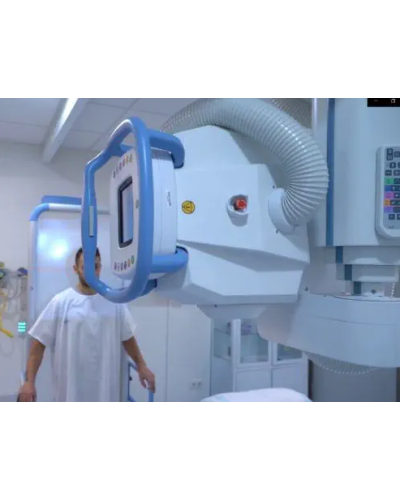 Salle de radiographie OS-Poumons à  suspension plafonnière