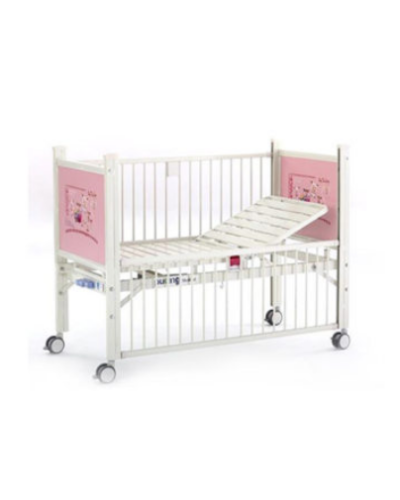 Lit d'hospitalisation enfant avec semi revêtement en résine d'époxy