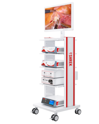 Colonne d'endoscopie pour coelioscopie ou laparoscopie modèle SOC-SHREK