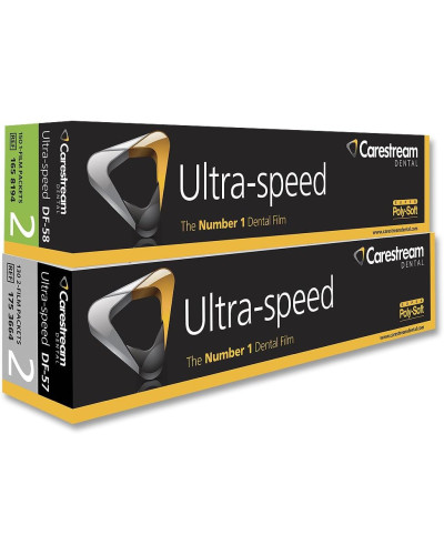 Boite de 25 films dentaires kodak, Insight Occlusal IO - 41 5,7x7,6cm