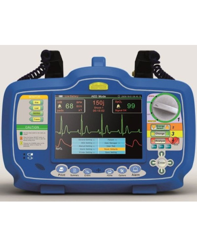 Défibrillateur avec Moniteur, Modèle CARE 2000