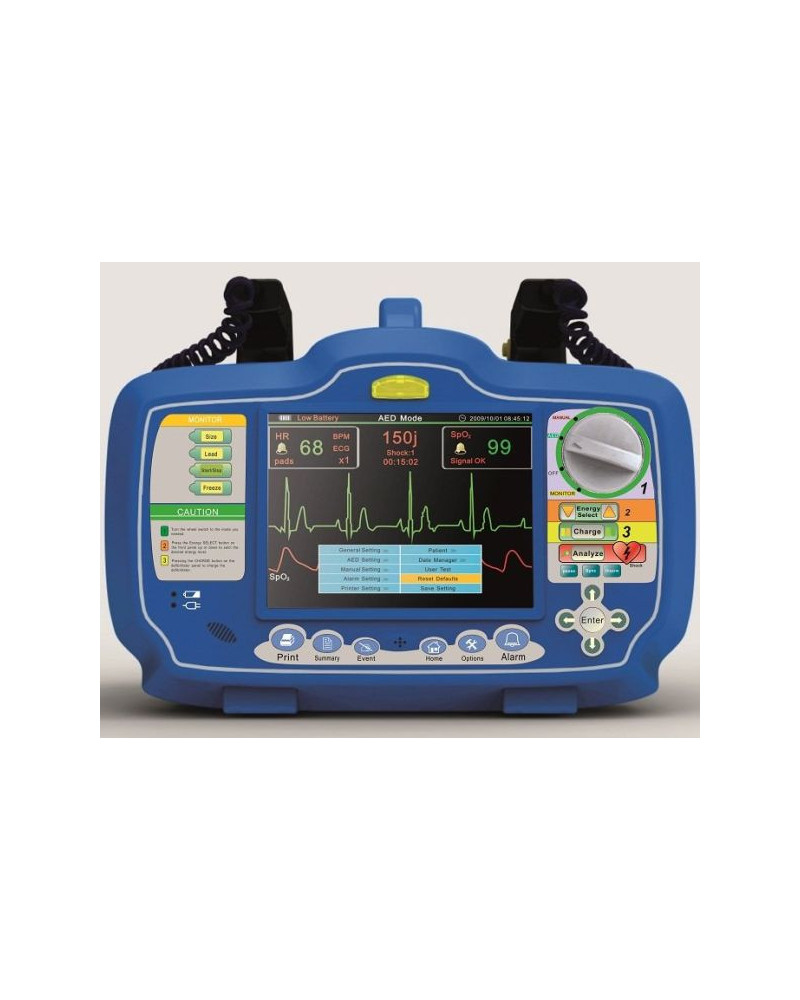 Défibrillateur avec Moniteur, Modèle CARE 2000