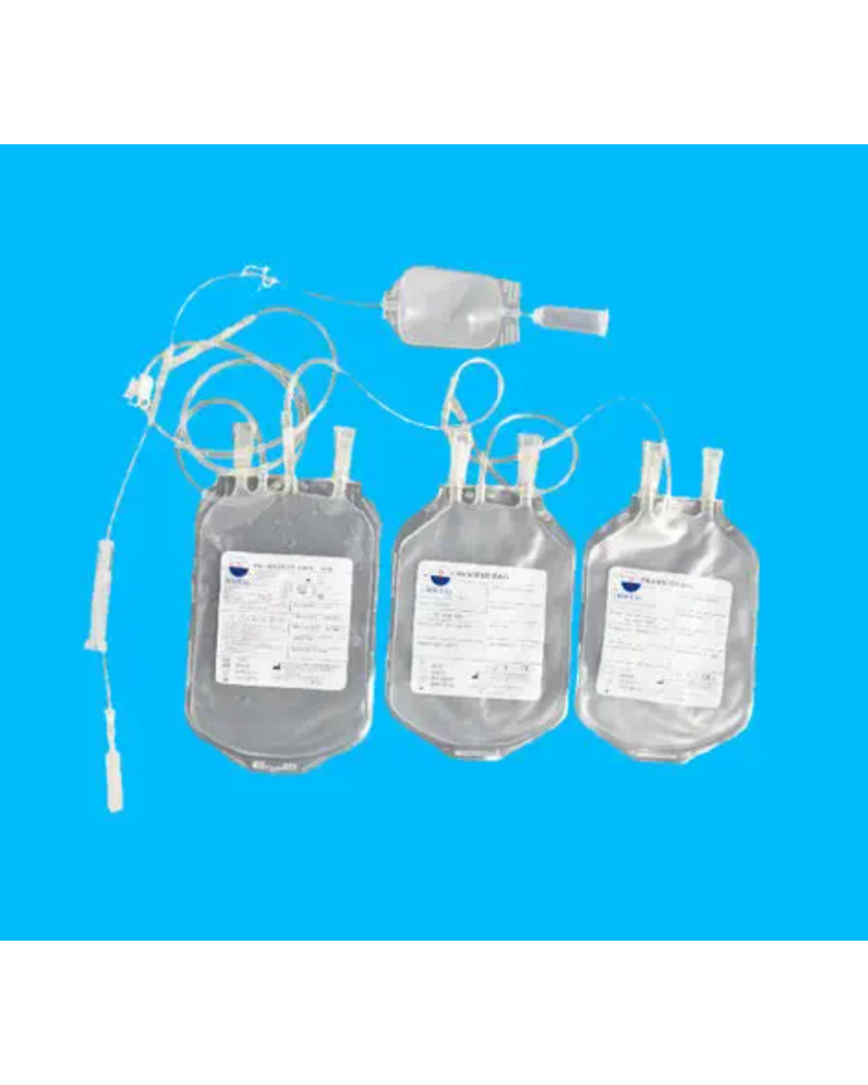 Poche à sang simple CPDA-1 250 ml 16G, lot de 60