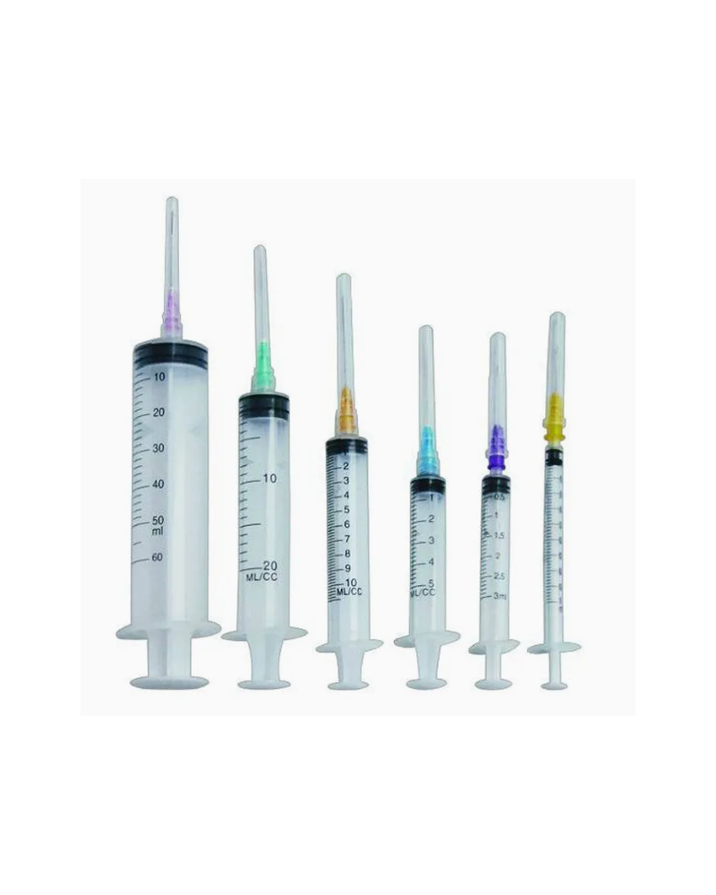 Séringue 5 ml avec aiguille de 21GX1/2 prémontée