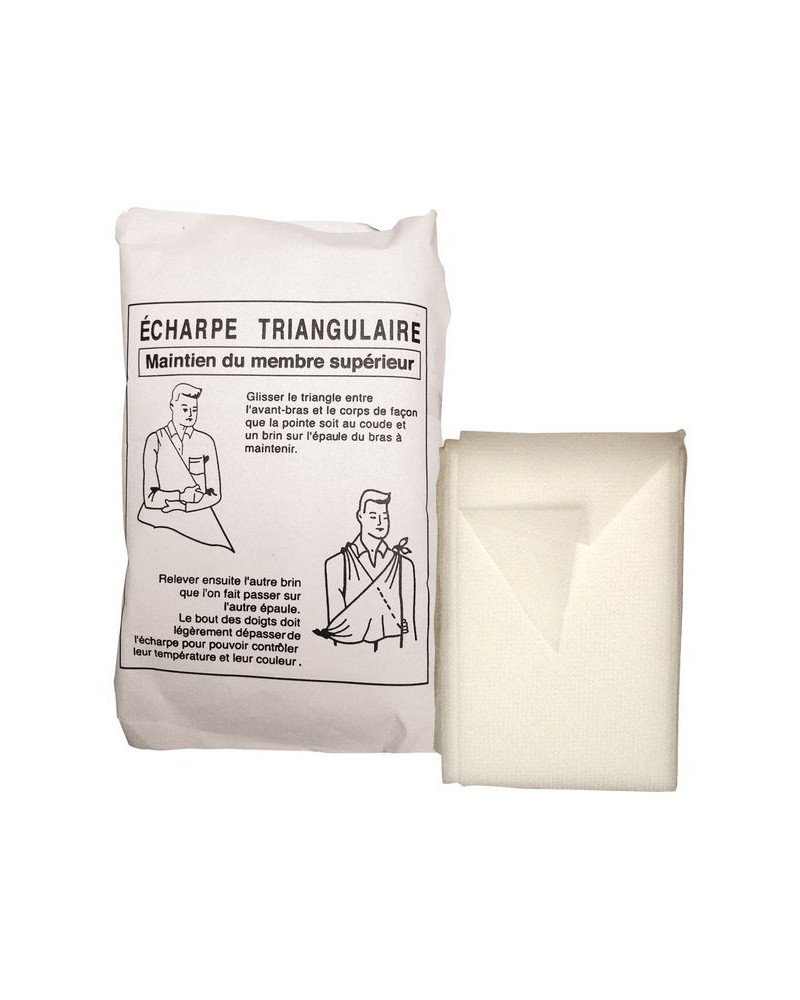 Echarpe triangulaire d'immobilisation