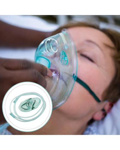 Masque oxygene PVC A/Tube connecteur PVC, 150 cm (x 20)