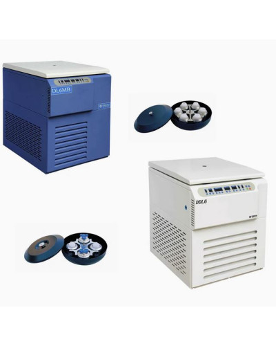 Centrifugeuse réfrigérée pour banque de sang, Modèle DL6MB (6 poches)