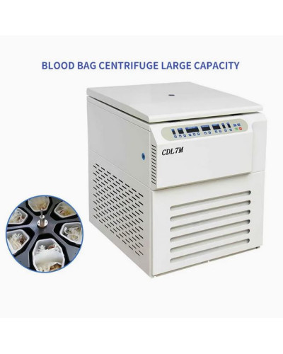 Centrifugeuse réfrigérée pour banque de sang (12 poches), Modèle CDL7M