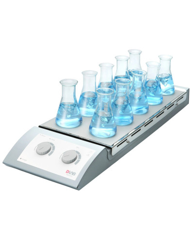 Agitateur magnétique analogique chauffant 10 postes, MS-H-S10