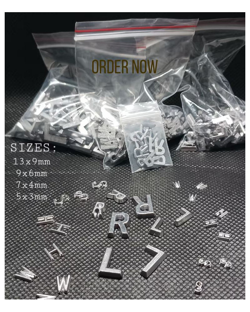 Lot de caractères deluxe (A-Z, 0-9, L+R ou D+G)