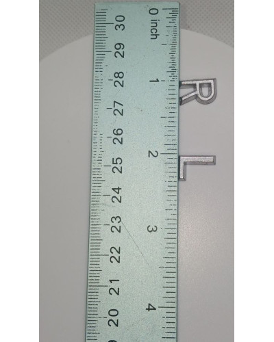 Lot de caractères deluxe (A-Z, 0-9, L+R ou D+G)