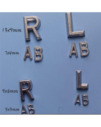 Lot de caractères deluxe (A-Z, 0-9, L+R ou D+G)