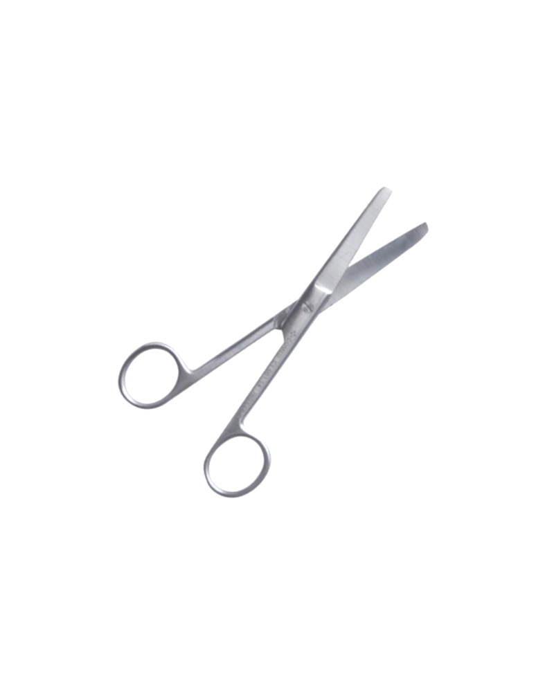 Ciseaux mousses (2 bouts mousses), droits, 16 cm