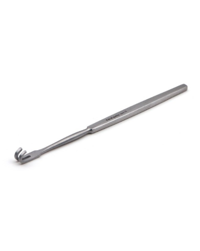 Ecarteur trachéal, 2 dents, 16cm