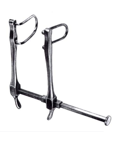 Ecarteur abdominal de GOSSET 2 valves