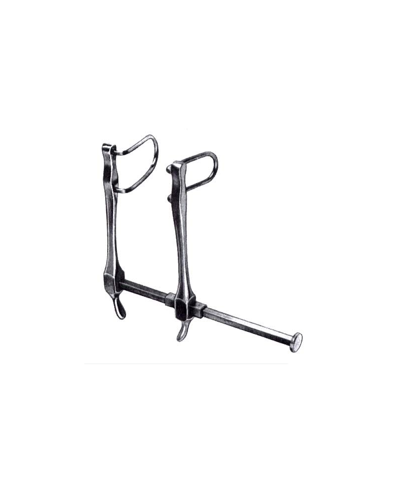 Ecarteur abdominal de GOSSET 2 valves