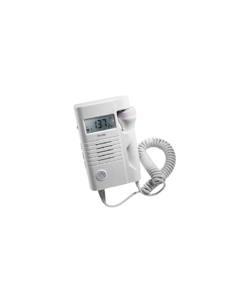 Doppler foetal de poche avec affichage du rythme cardiaque FM-200