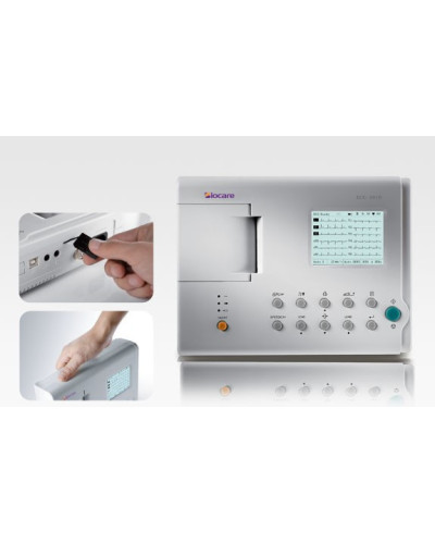 Electrocardiographe ECG-3010 digitale à  3 canaux