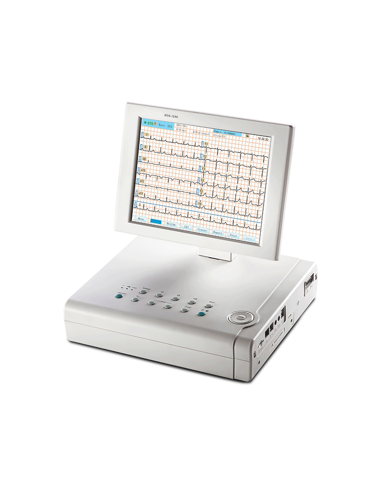 Electrocardiographe ECG-1230 digitale à  12 canaux