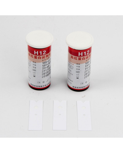 Bandelette réactives pour Analyseur d\'hémoglobine URIT 12