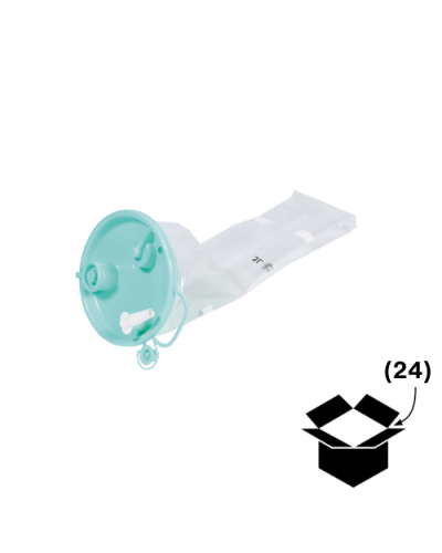 Poche d'aspiration à  usage unique, 2 Litres  qté: 50