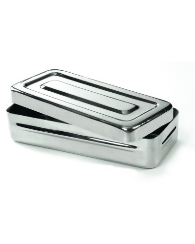 Boîte rectangulaire spéciale, inox, 320x150x 60mm