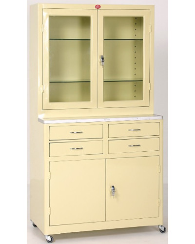 Armoire à  médicaments avec parties en acier inoxydable, Modèle AD-213/A