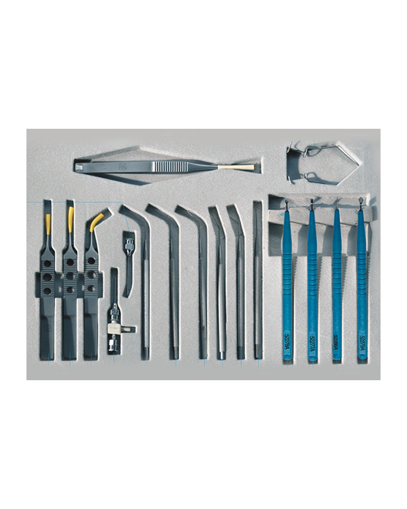 Ensemble d'instrument pour micro-chirurgie PHACO, Modèle SYX17 Ensemble d'instrument pour micro-chirurgie PHACO, Modèle SYX17