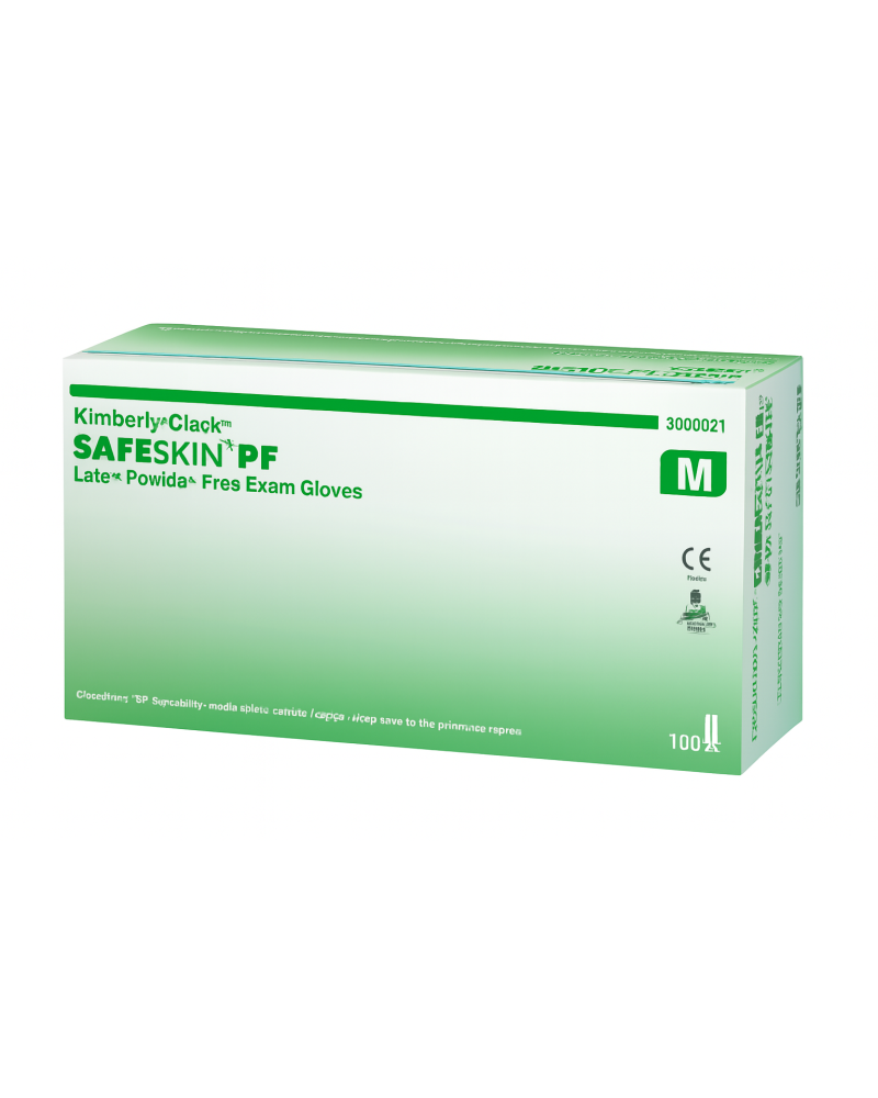 Gants safeskin pfe, non poudrés, texturée