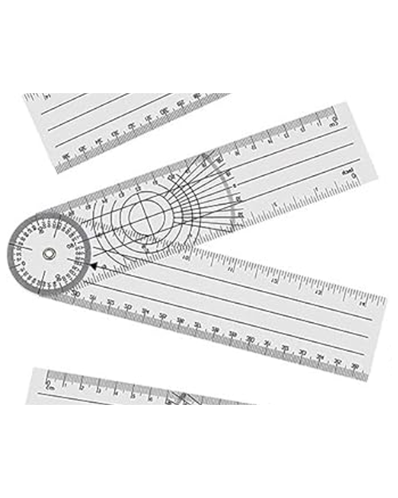 Mètre d'angles, 21 x 5 cm