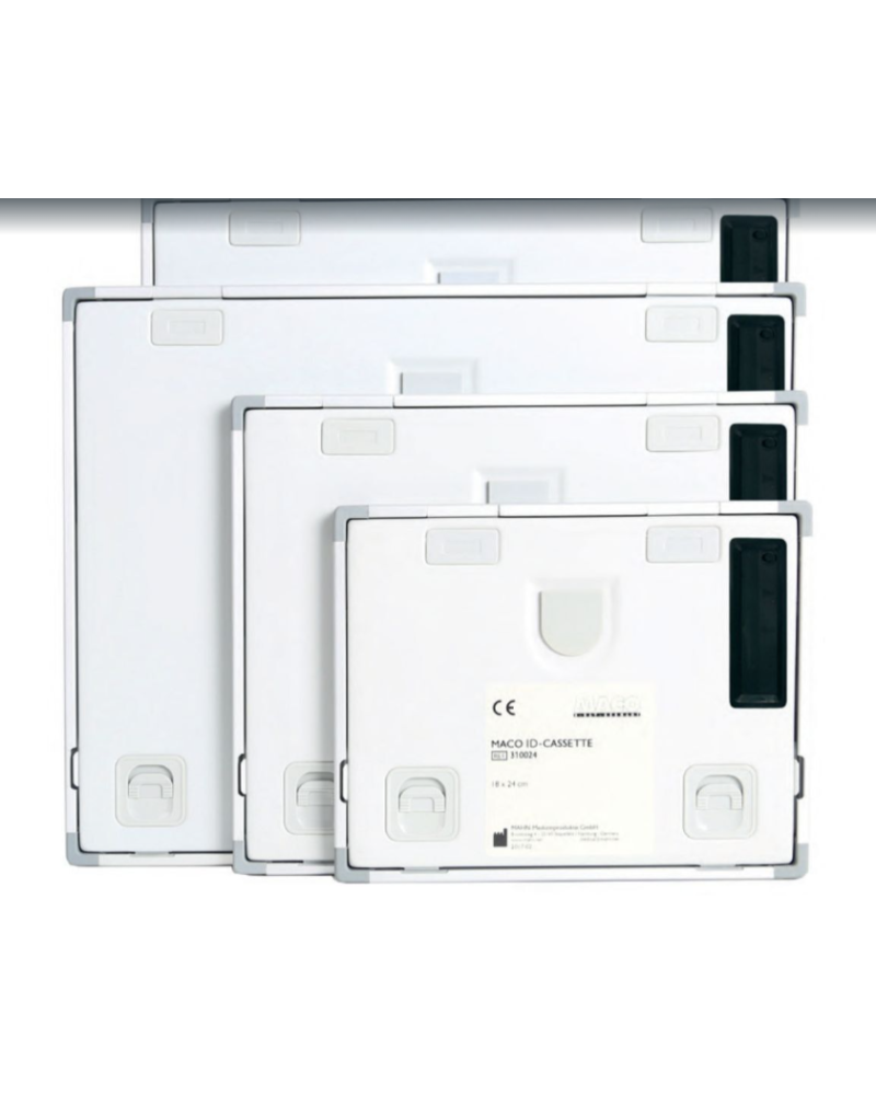 Cassette de radiographie avec fenêtre d'identification 30 x 40 cm