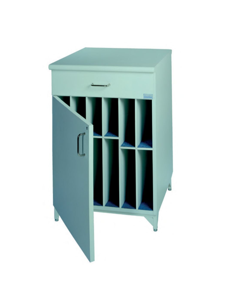 Meuble plombé avec compartiment pour cassettes