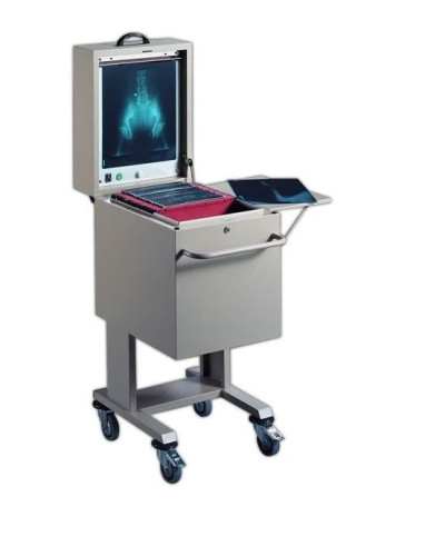 Chariot de rangement des radios avec negatoscope