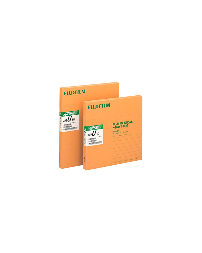 Film de Radiographie FUJI HR-U (ancien HR-T), Dim 35 x 35 cm
