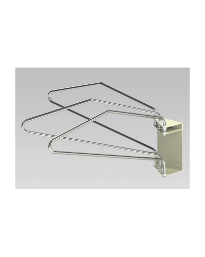 Support mural avec 3 paires de gants