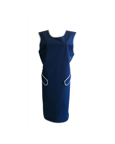 Blouse chirurgicale 110 x 60 cm, bande dorsale 0,50 mm