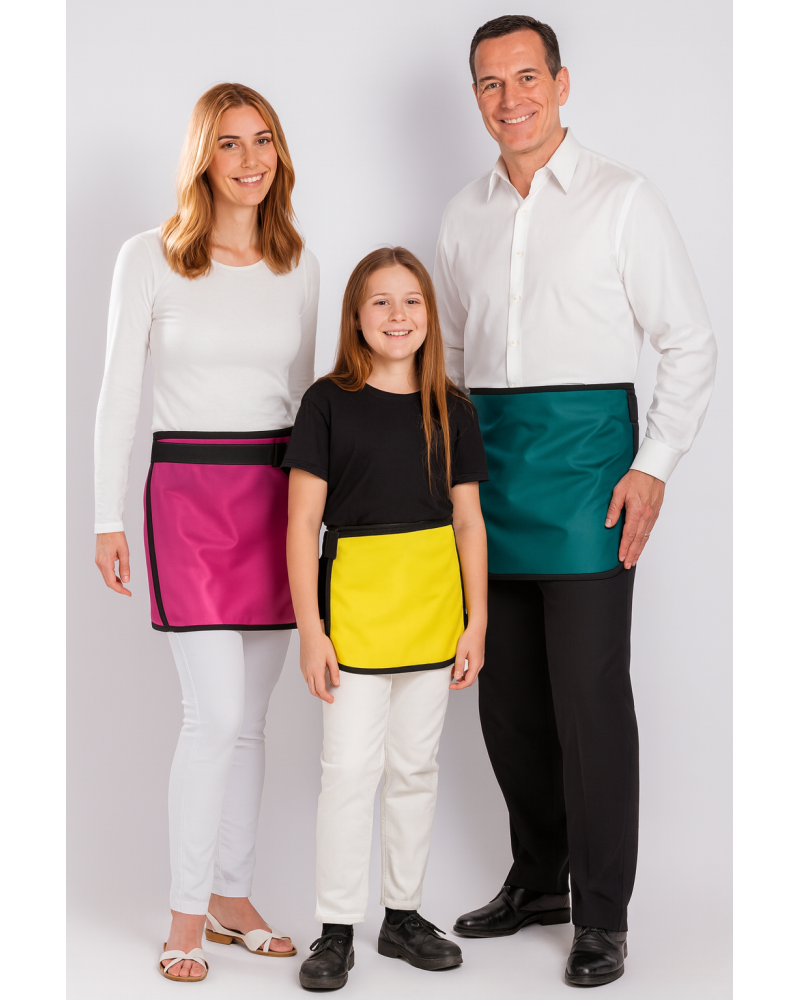 Lot de 3 demi-tabliers de protection