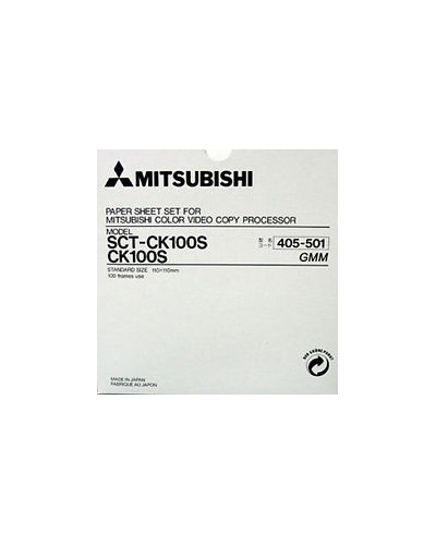 Papier thermique couleur mitsubishi CK100S
