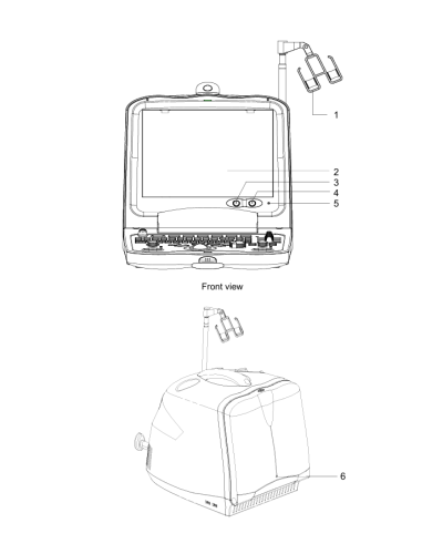 Echographe numérique portable Mindray, Modèle DP-6900Vet