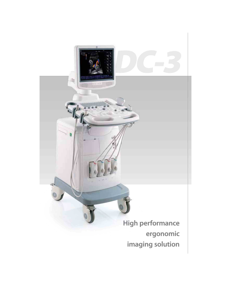 Echographe numérique  Mindray, Modèle DC-3Vet