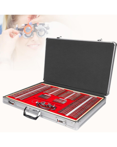 Boîte de 255 verres éssais ophtalmologique